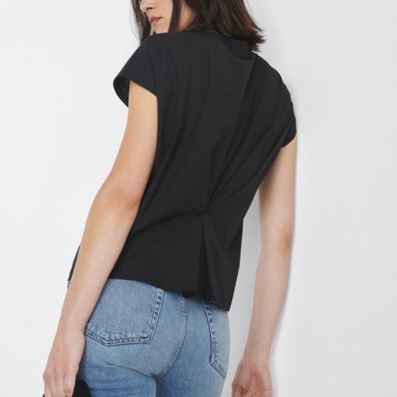 Rag & bone - The Slub Pleated Tee - Picture 1 of 3